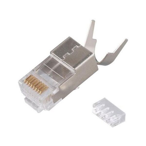 Σετ 50 τεμαχίων Equip Stecker RJ45 Cat8 θωρακισμένο γκρι