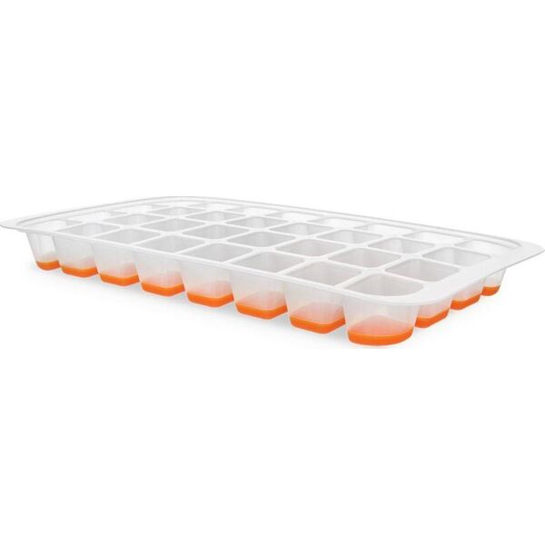 Excellent Houseware Forma foremka na lód 32 kostki do kostek lodu łatwe wyciąganie silikonowa duża