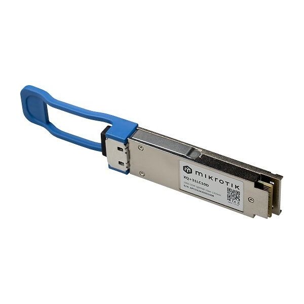 Moduł SFP MikroTik Mikrotik XQ+31LC10D moduł przekaźników sieciowych Swiatłowód 100000 Mbit/s QSFP28 1309 nm
