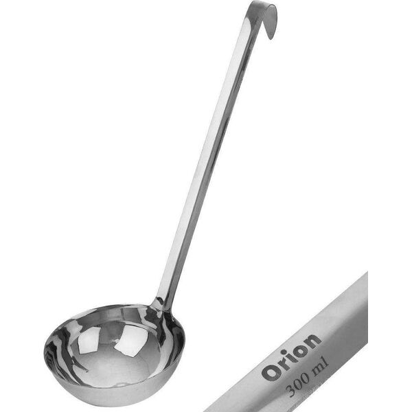 Orion Chochla stalowa łyżka do nalewania zupy sosu 300 ml