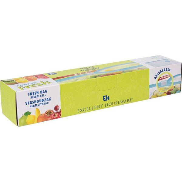 Excellent Houseware Worki woreczki torebki strunowe do przechowywania żywności 10 x 3L