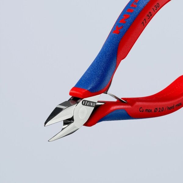 ΠΛΑΓΙΟΚΟΦΤΗΣ ΗΛΕΚΤΡΟΛΟΓΩΝ KNIPEX 130mm ΑΙΧΜΗΡΟΣ