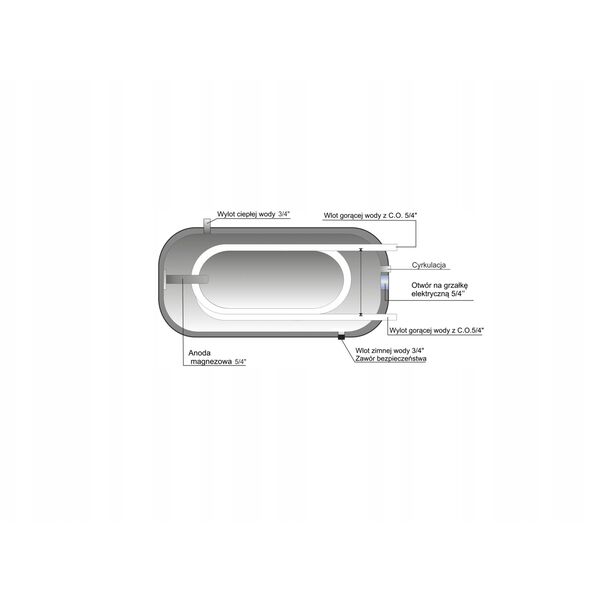 Φλάντζα σωλήνα DN15(1/2”) Fibra/