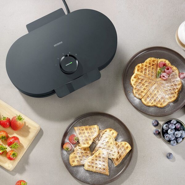 Συσκευή για Βάφλες Duo Severin WA 2118 Black Line