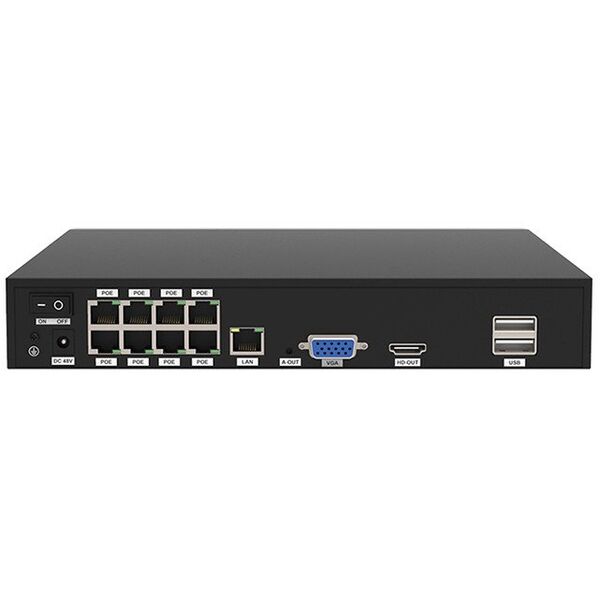 Foscam FNA108E-T4-2T zestaw do monitoringu wideo Przewodowa 8 kan.