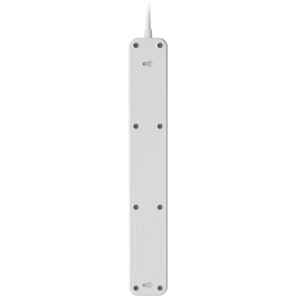 Listwa zasilająca Defender SFS 133 1,5 m, 4 gniazda, 3x USB biała