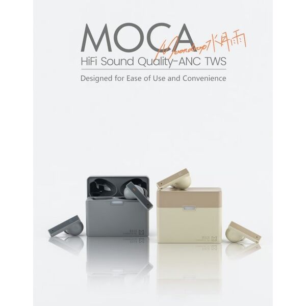 Moondrop Moca - grey - Słuchawki IEM TWS z ANC