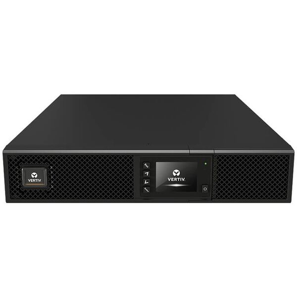 UPS Vertiv Liebert GXE UPS 1kVA 1ph UPS 230V Rack/Tower W/Batteries, C14 input/C13 x 8 output, 2-year warranty with railkit