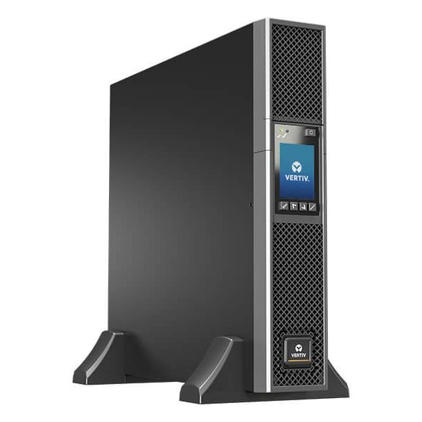 UPS Vertiv Liebert GXE UPS 1kVA 1ph UPS 230V Rack/Tower W/Batteries, C14 input/C13 x 8 output, 2-year warranty with railkit