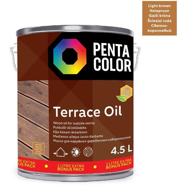ΛΑΔΙ ΓΙΑ ΒΕΡΑΝΤΑ ΜΕ TUNG TERRACE OI της Pentacolor