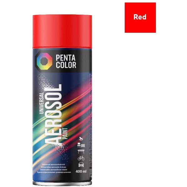 Pentacolor PAINT AEROS PENTA RED 400ML R-3020