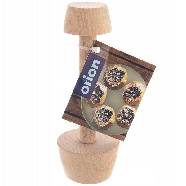 Orion Ubijak do tartaletek drewniany dwustronny 4 / 5,5 cm
