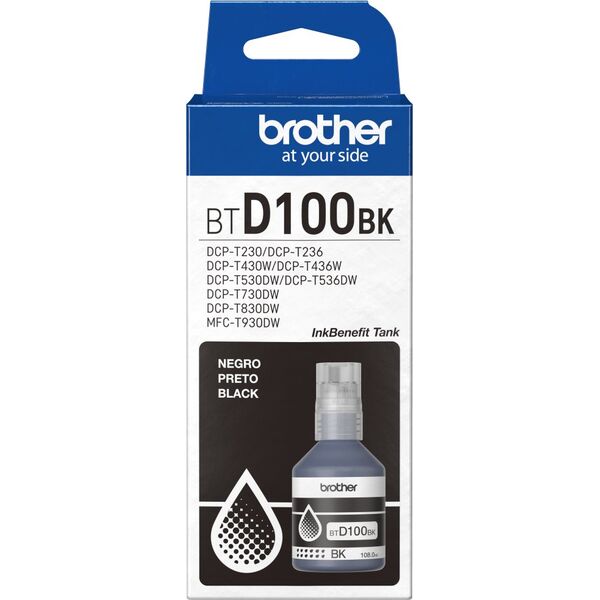 Brother BTD100BK | Ink Bottle | Black