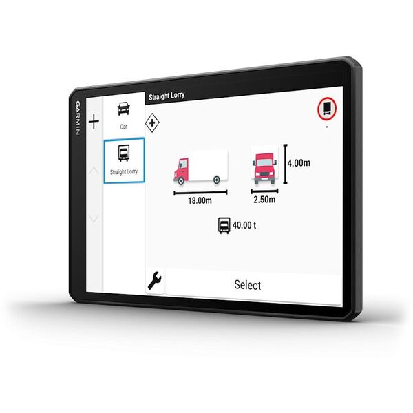 Garmin Dezl LGV1020, ΕΕ MT-D Πλοήγηση Φορτηγού/LKW