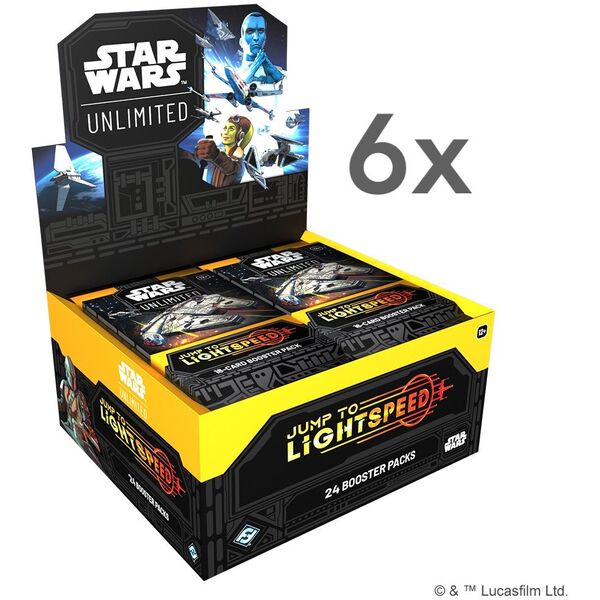 Star Wars: Unlimited Card Game - Άλμα στην Υπερταχύτητα - Κουτί Ενισχυτών (24)