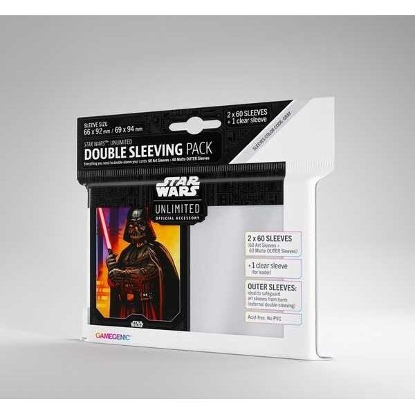 Gamegenic: Star Wars Unlimited - Double Sleeving Pack - Darth Vader