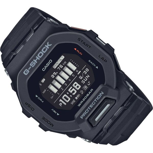 Zegarek G-SHOCK Zegarek Casio G-Shock G-SQUAD GBD-200-1ER z krokomierzem