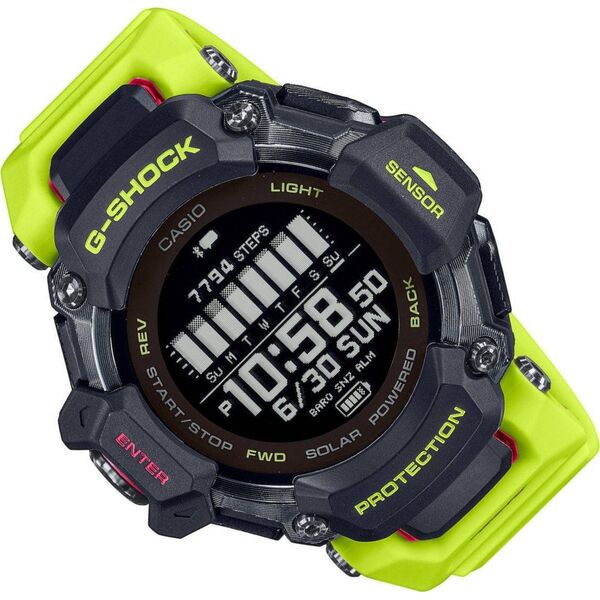 Zegarek G-SHOCK Zegarek Casio G-Shock G-SQUAD GBD-H2000-1A9ER GPS Tętno Kroki