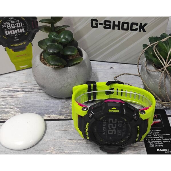 Zegarek G-SHOCK Zegarek Casio G-Shock G-SQUAD GBD-H2000-1A9ER GPS Tętno Kroki