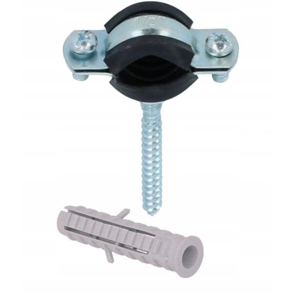 Μονή σφιγκτήρας HOBBY HUPG με επένδυση 1/2” (20-24) KPL M8