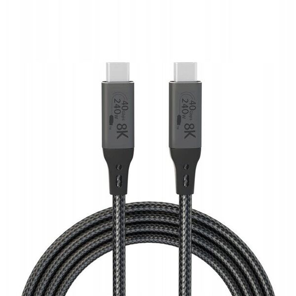 Καλώδιο USB4 thunderbolt 3/4 PD240W 40Gbps