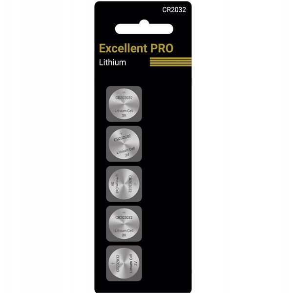 ΜΠΑΤΑΡΙΑ ΛΙΘΙΟΥ EXCELLENT PRO CR2032 1PCS 3V