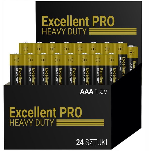ΜΠΑΤΑΡΙΑ EXCELLENT PRO R03/AAA 1,5V συσκ.24τμχ