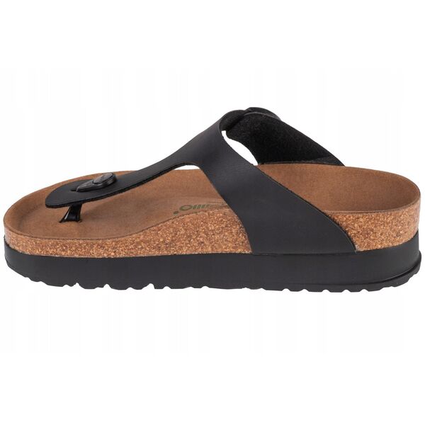 Birkenstock Papillio Gizeh Platform Vegan 1027367 Μαύρο 41