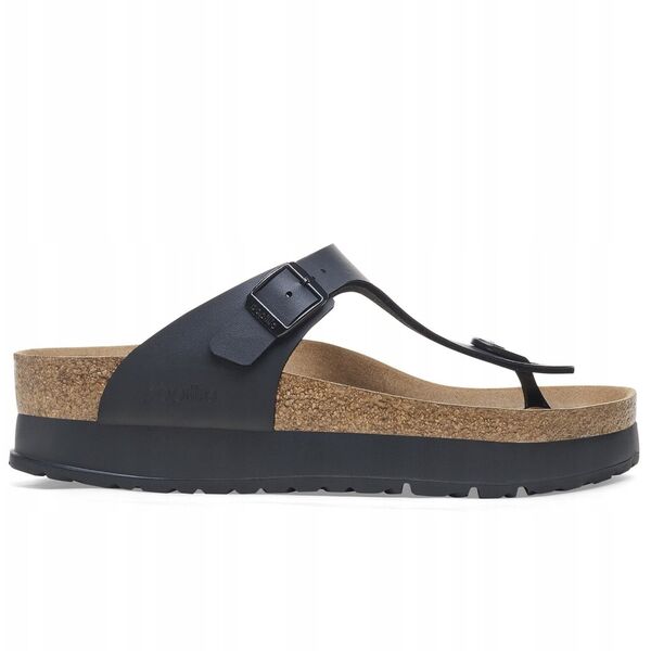 Birkenstock Papillio Gizeh Platform Vegan 1027367 Μαύρο 38
