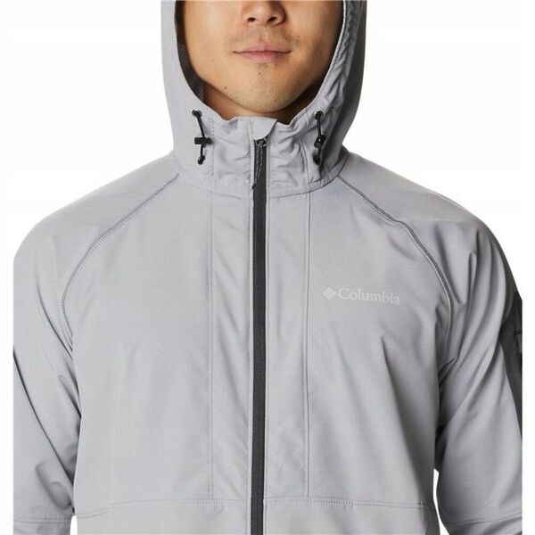 Columbia Tall Heights Hooded Softshell Jacket 1975591039 szary L