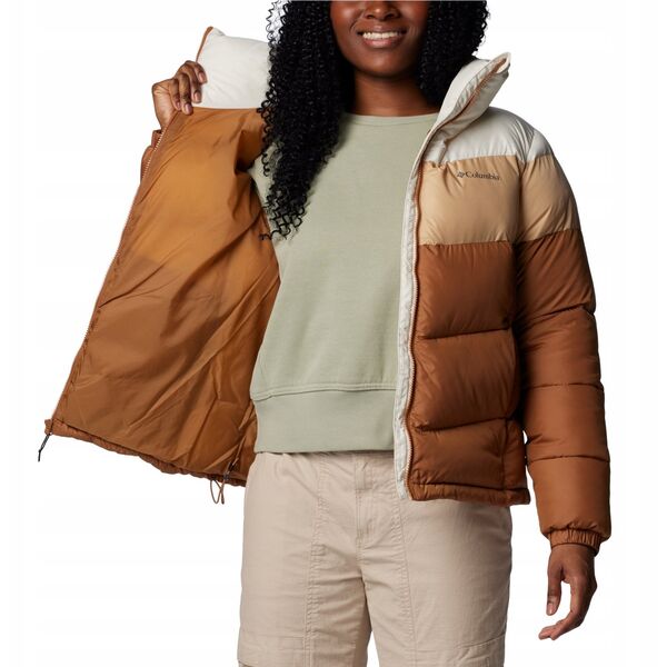 Columbia Puffect II Colorblock Jacket 2088481224 Brązowe XL
