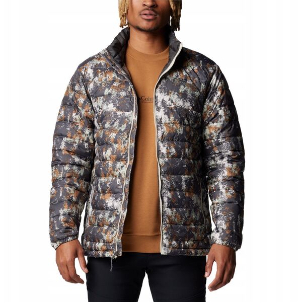 Columbia Powder Lite II Printed Jacket 2098394278 szary XL