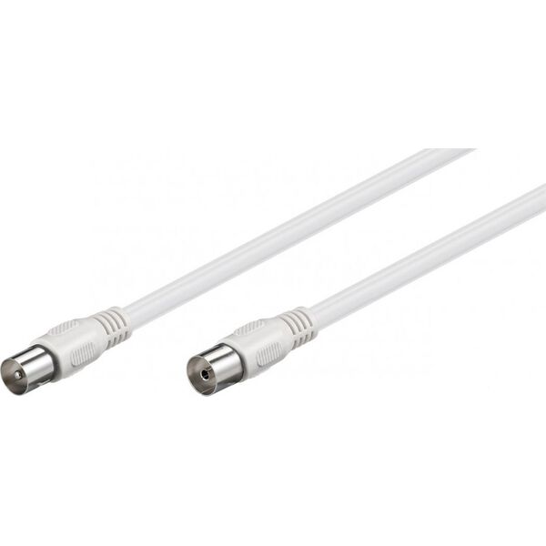 Kabel Goobay Antenowy 1m biały (JAB-4410958)
