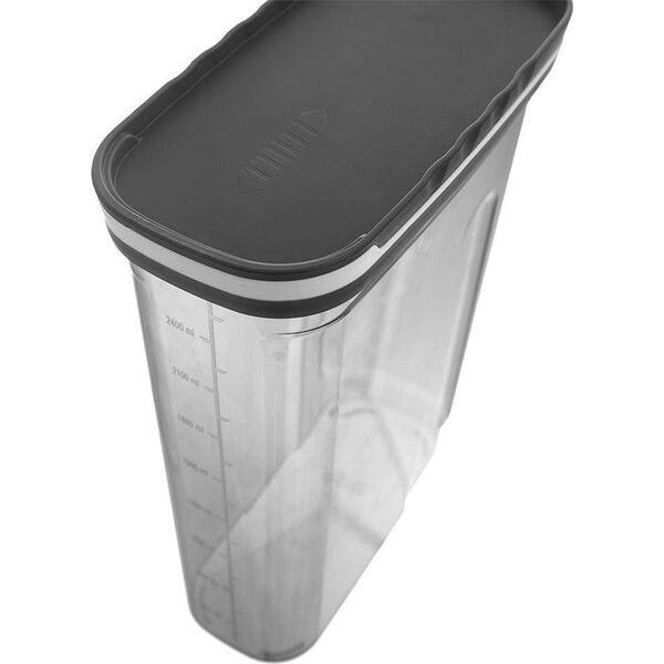 Orion Pojemnik kuchenny na produkty sypkie płatki kasze makaron mąkę cukier z dozownikiem miarką 2,7 l
