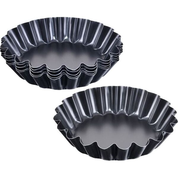 Orion Formy na tartaletki tarte forma do tarty 6szt 9cm uniwersalny