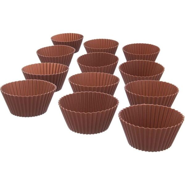 Orion Forma foremka SILIKONOWA na muffinki do pieczenia muffinek babeczek 12 sztuk