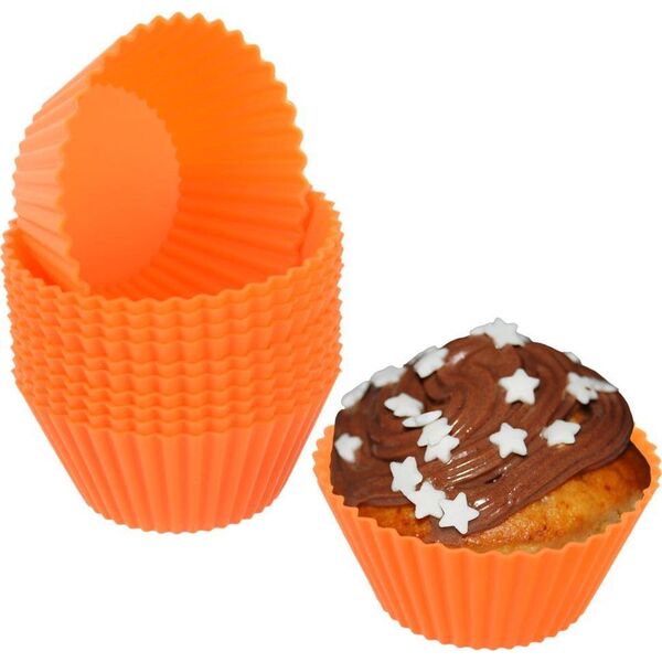 Orion Forma foremka SILIKONOWA na muffinki do pieczenia muffinek babeczek 12 sztuk