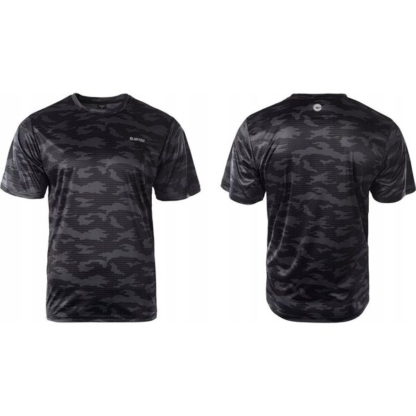Hi-Tec T-SHIRT EMMON II BLACK/EBONY XXL