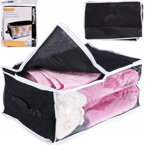 Storage Solutions Pokrowiec na pościel 45x30x20 cm