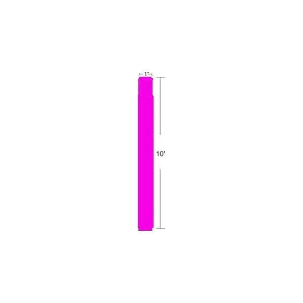 Βραχιόλι, Πολυπροπυλένιο, 1x10in (25.4x254mm)| Άμεση θερμική, Z-Band Fun, Κλείσιμο με αυτοκόλλητο, 1in (25.4mm) πυρήνας, 350/ρολό, 4/κουτί, Ροζ