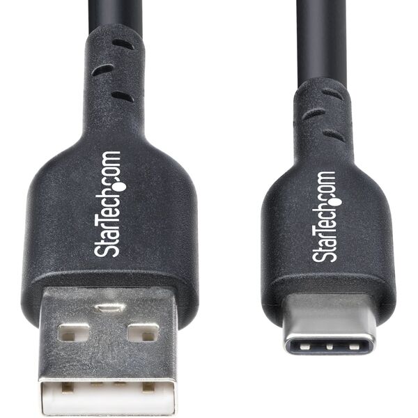 Καλώδιο USB-A σε USB-C 4M Μαύρο/Καλώδιο USB 2.0 Μεταφοράς Δεδομένων