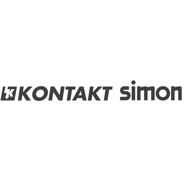 Διακόπτης εντοιχισμένος διπλός KONTAKT-SIMON CW5C.01/11 10A γρήγορη σύνδεση λευκός