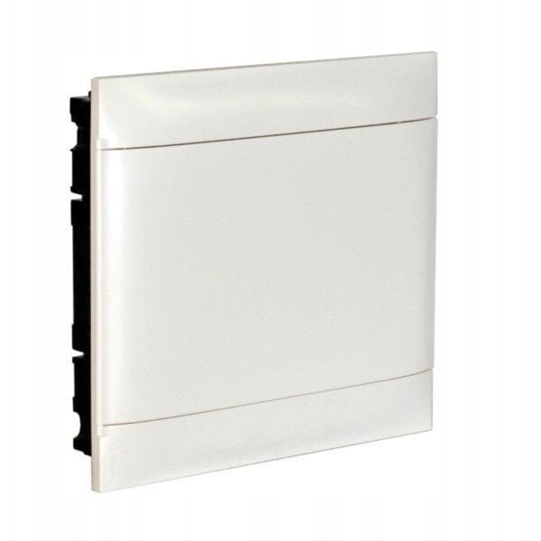 Επιτοίχια μονάδα Legrand Practibox S 137367P εντοιχισμένη 2x18 μονάδες IP40 λευκές πόρτες για πλήρεις τοίχους + διακόπτης υπερφόρτωσης 1P B16 RX3 (2 τεμ.)