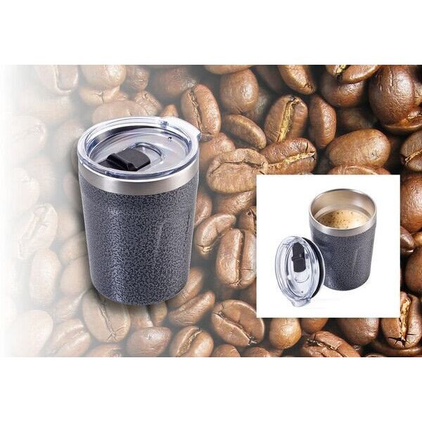 TROIKA Θερμική κούπα ESPRESSO DOPPIO σε χρώμα τιτανίου
