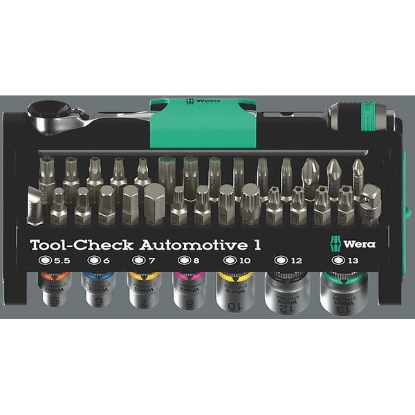 Σετ εργαλείων Wera Tool-Check Automotive 1, 38 τεμαχίων