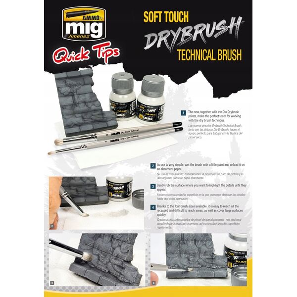 Ammo: DIO Drybrush Paint - Set Rust Colors