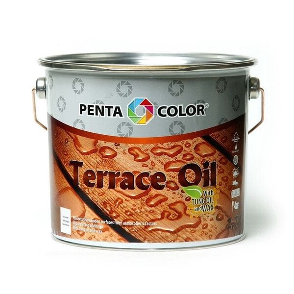 Λάδι για βεράντα Pentacolor με Tung Terrace OI