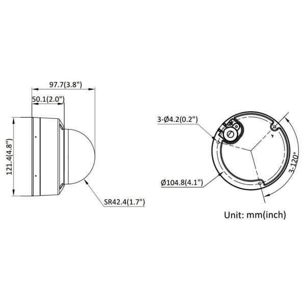 ΚΑΜΕΡΑ ΑΝΤΙΒΑΝΔΑΛΙΚΗ IP DS-2CD2183G2-LIS2U(2.8MM)(BLACK)/PL Smart Hybrid Light AcuSense - 8.3&nbsp|Mpx 4K UHD Hikvision