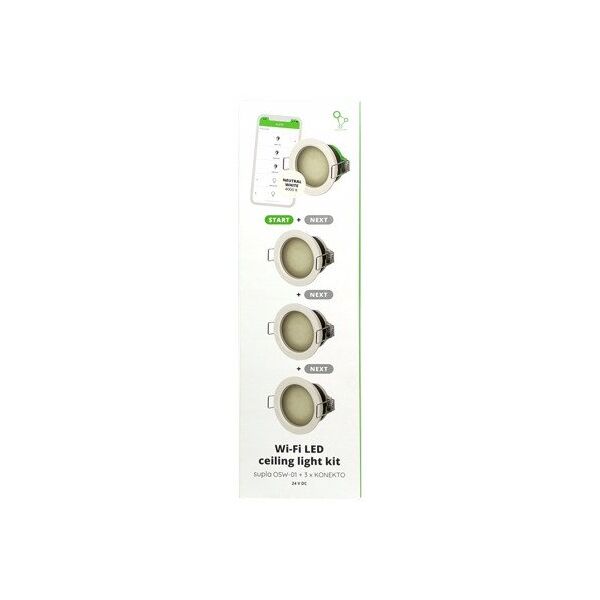 ΣΕΤ ΦΩΤΙΣΤΙΚΩΝ LED ZSO-01/3000 Zamel