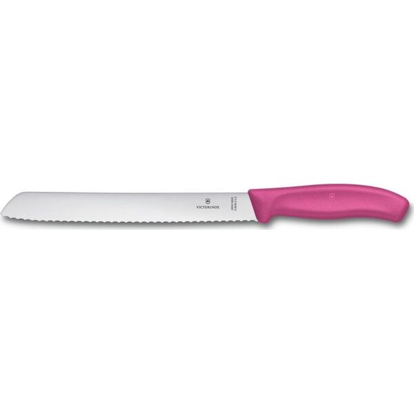 Victorinox Nóż Victorinox do chleba SwissClassic różowy (6.8636.21L5B)